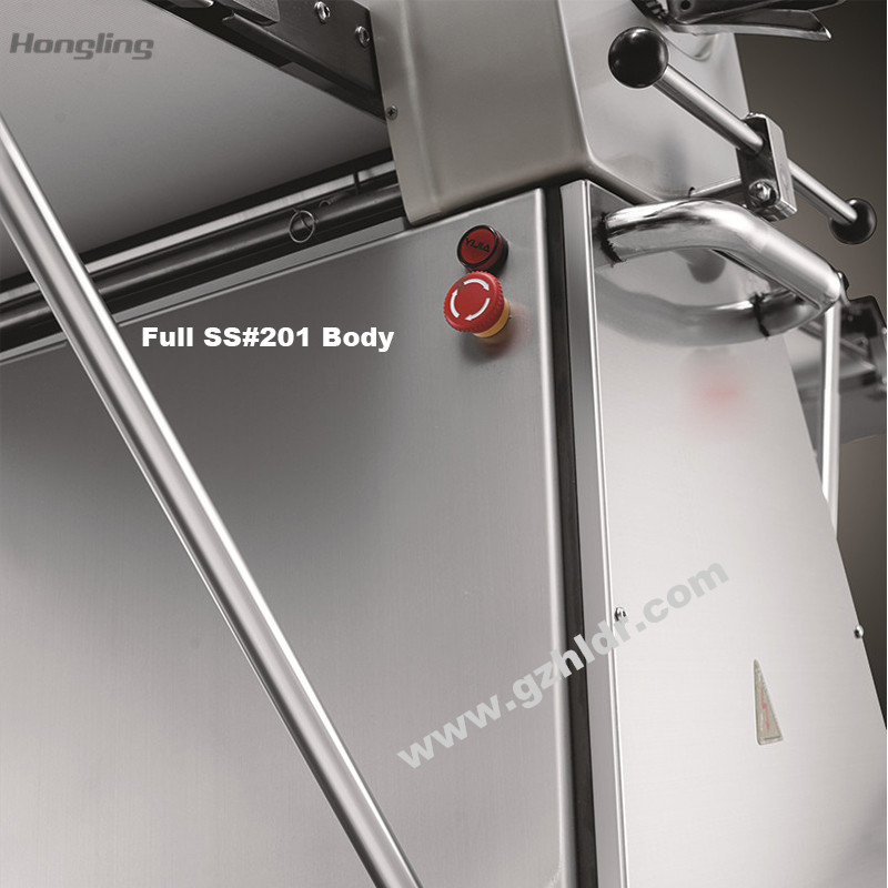 Manual dough sheeter - QS-520BT - Guangzhou Hongling Electric Heating  Equipment