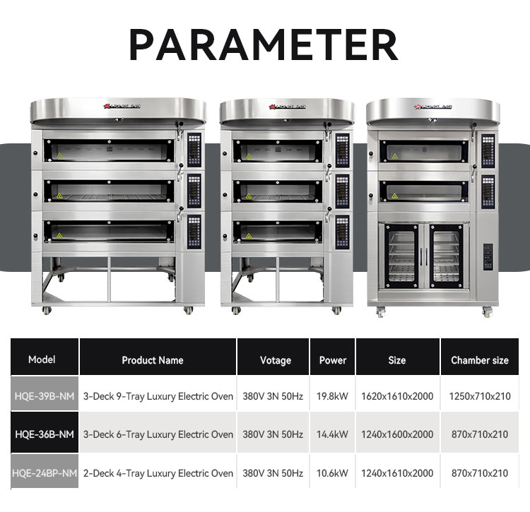 3 deck 6 Trays oven electric 3 deck 6 Trays oven electric