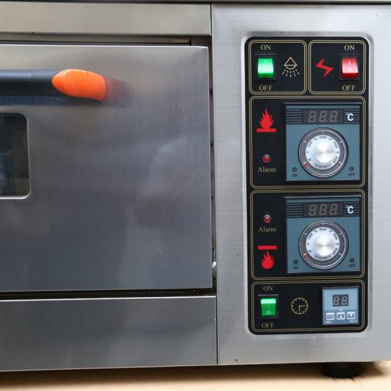 3 Decks 6 Trays Front S/S 350°C CE Commercial Electric Baking Oven TT-O39E  Chinese restaurant equipment manufacturer and wholesaler