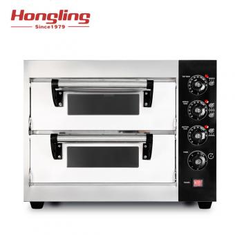 Double deck pizza oven,Small pizza oven,Bakery equipment for pizza