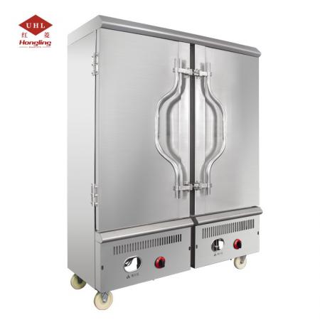 Steamer Cabinet Rice Steamer Machine,Commercial Industrial Stainless Steel Rice Steamer, Gas Food Steamer