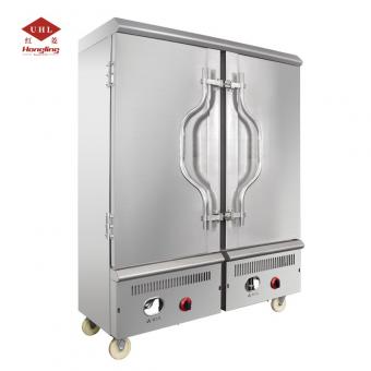 Steamer Cabinet Rice Steamer Machine,Commercial Industrial Stainless Steel Rice Steamer, Gas Food Steamer