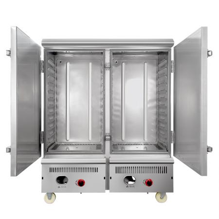 Steamer Cabinet Rice Steamer Machine,Commercial Industrial Stainless Steel Rice Steamer, Gas Food Steamer