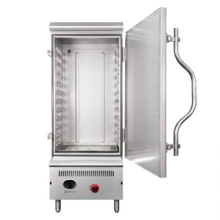 Steamer Cabinet Rice Steamer Machine,Commercial Industrial Stainless Steel Rice Steamer, Gas Food Steamer