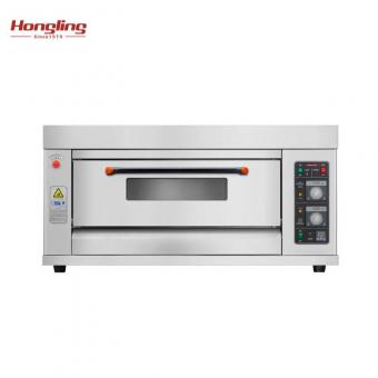 1 Deck 2 Trays Gas Deck Oven