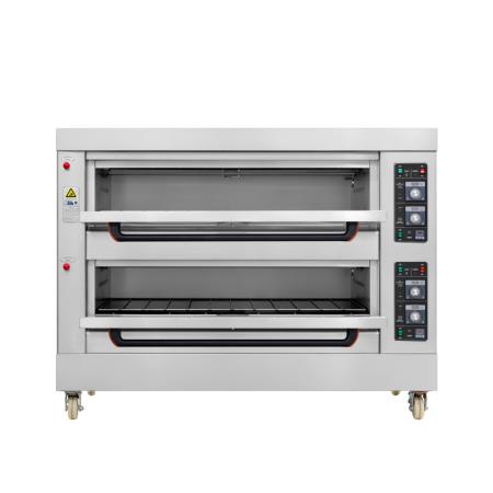 2 Deck 6 Trays Gas Deck Oven