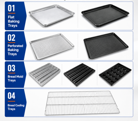 Baking Tray,Baguette Baking Pan,Loaf Pan